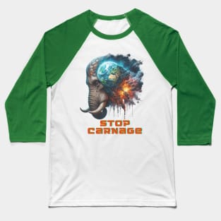 Stop carnage Baseball T-Shirt